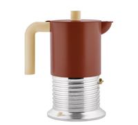 PM01/3 Vite Espresso Maker for 3 cups Alessi Brown - 8003299503414