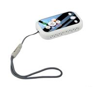 PM2 5 Air Monitor with Integrated Alerts for Environmental Awareness and Safety (White)