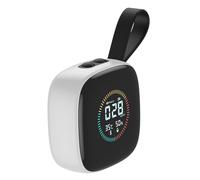 PM2.5 Air Quality Monitor Portable Indoor Dust Sensor Device with Temperature and Humidity Display, Handheld Particle Counter and Air Pollution Detector with Al