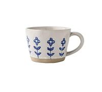 Pm2N4o6qRs Coffee Mug 300ML Retro Floret Ceramic Coffee Cup Home Personalized Mug Office Creative Tea Breakfast Oatmeal