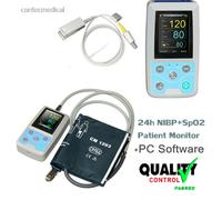 PM50 Handheld Patient Monitor Vital Signs Monitor 24h Recorder NIBP Machine SpO2