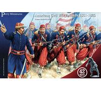 PMACW70 Perry Miniatures 28mm - American Civil War Zouaves model soldiers