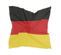 PMAIHNAS Women's Fashion Silk Scarf Square Satin Headscarf Neck Scarf Head Hair Wraps, German Flag, One Size