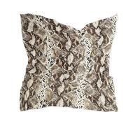PMAIHNAS Women's Fashion Silk Scarf Square Satin Headscarf Neck Scarf Head Hair Wraps, Snake, 23.6 x 23.6 inches