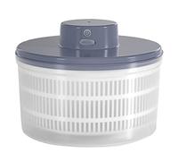 Pmandgk Electric Salad Spinner-Lettuce Vegetable Dryer, USB Rechargeable, Quick Drying Lettuce Fruit Spinner Material Bowl