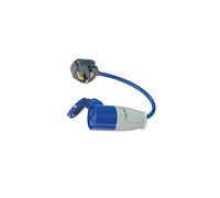 Pmaster 13a-16a Fly Lead Converter 13a Plug To 16a Socket