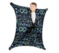 pmbvcgsy Sensory Sock X-Large,Game Over Full Body Sock Wrap for Autistic Children to Relieve Stress,Relaxing Sensory Compression Body Sack for Kids Sensory Processing Disorder