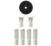 PMD Ultra Sensitive Replacement Discs Set - White for Unisex 6 Pc 4Pc Small Discs, 2Pc Large Discs