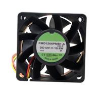 PMD1206PMB1-A 6038 Violent Fan, DC12V Dual Ball Server Inverter Industrial Equipment Fan