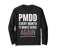 PMDD Awareness PMDD Support Luteal Phase Hormonal Health Long Sleeve T-Shirt