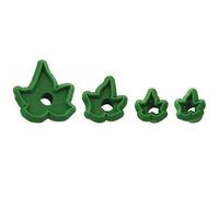 PME 103FF033 JEM Small Ivy Cutters Set of 4, White, 6 x 2 x 20 cm