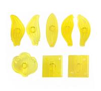 PME 103FF039 JEM Medium Cymbidium Orchid Cutter, Set of 8, White, 11 x 2 x 15 cm