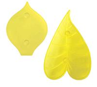 PME 103FF041 JEM Life Size Arum Lily & Leaf Cutters, Set of 2, White, 11 x 2 x 17 cm