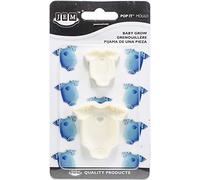 PME 1102EP001 JEM "Pop It" Baby Grow Shaped Mould for Cake Decorating, Set of 2, Large / Small sizes Off-white 5x2x5 cm