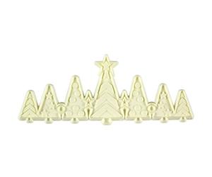 PME 117CH019 JEM Christmas Tree Border Cutter White 9 x 2 x 25 cm