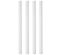PME 12.5-Inch White Plastic Hollow Pillars, Pack of 4