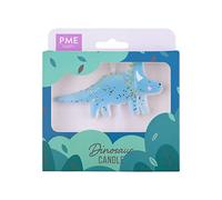 PME 3D Triceratops Dinosaur Candle, Multicolor (CA164)