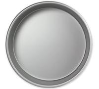 PME RND064 Anodised Aluminium Round Cake Pan 6 x 4-Inch Deep, Silver
