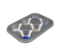 PME - 6-Cup Muffin Pan - Small, Grey