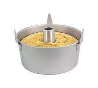 PME Angel Cake Pan (6 x 3") | Professional Bakeware Tube Pans for Angel Food Cakes, Chiffon, Sponge, Bundt Sponge & Ring Bakes
