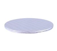 PME Baking Essentials - Round Cake Card 25 cm / 10-inch, Set of 3, Silver