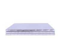 PME Baking Essentials - Square Cake Board 33 cm / 13-inch, Set of 3, Silver