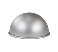 PME BALL084 Aluminum Ball/Hemisphere Pan, 8 x 4-Inch Anodised Aluminium Cake Tin, Silver