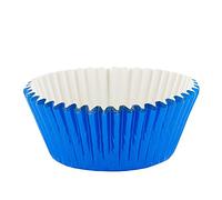 PME BC754 Metallic Blue Baking Cases for Cupcakes, Standard Size, Pack of 30, Purple