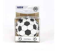 PME BC829 Football Cupcake Cases, Foil Lined - 30 Pack