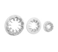 PME CA660 3-Piece Carnation Cutter, White, 1 x 9.1 x 21.5 cm