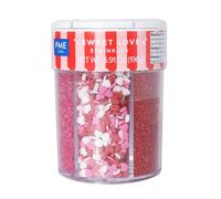 PME Cake 6-in-1 Valentines Sprinkle Set | Sweet Love (196g)
