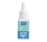 PME Cake Blue Colour Drops | Oil Based Food Colouring (20ml)