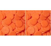 PME Cake Candy Buttons | Orange (340g / 12oz) (Pack of 2)