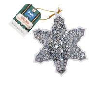 PME Cake Christmas Novelty Sprinkles | Silver Snowflakes (76g / 2.68oz) | Festive Cake Decorations for Cupcakes, Cookies & Winter Holiday Bakes