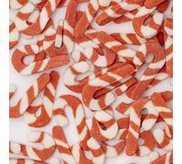 PME Cake Christmas Sprinkle Charms | Candy Canes (25g / 0.9oz) | Festive Edible Decorations for Cakes, Cupcakes & Winter Holiday Bakes