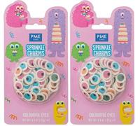 PME Cake Colourful Eyes Sprinkle Charms (25g / 0.9oz) (Pack of 2)