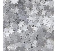 PME Cake Edible Glitter Star Shape Sprinkles - Silver | Sparkling Baking Sprinkles for Cakes, Cupcakes, Doughnuts, Celebration Desserts & Ice-Cream (1g) (0.03oz)