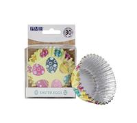PME Cake Foil-Lined Cupcake Cases | Easter Eggs (Pack of 30)