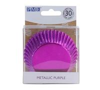 PME Cake Foil-Lined Cupcake Cases | Metallic Purple (Pack of 30)