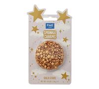 PME Cake Gold Stars Sprinkle Charms (25g / 0.9oz)