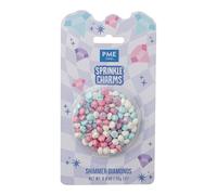 PME Cake Shimmer Diamonds Sprinkle Charms (25g / 0.9oz)
