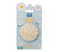 PME Cake White Daisies Sprinkle Charms (25g / 0.9oz)