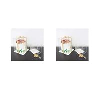 PME CCB10 Crystal Cake Box 25cm / 10", White (Pack of 2)