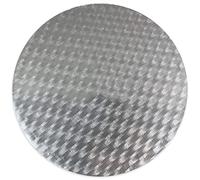 PME CCR814 Round Cake Card, 12.7 x 0.4 x 12.7 cm, Cardboard, Silver, 5-inch