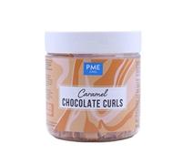 PME Chocolate Curls Caramel 85g