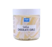 PME Chocolate Curls White Chocolate 85g