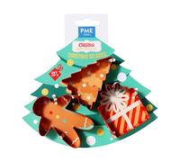 PME Christmas Cookie Cutters - Christmas Delights (Set of 3)