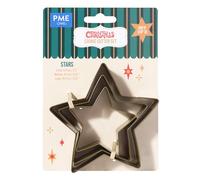 PME Christmas Cookie Cutters - Stars (Set of 3)