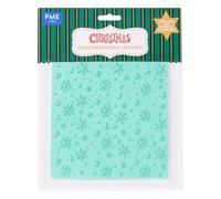 PME Christmas Fondant Embossing Mould, Snowy Nights