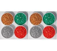 PME Classic Christmas Edible Stardust Set of 4 (120g / 4.23oz) (Pack of 2)